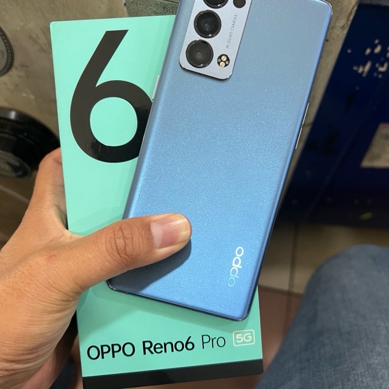 Oppo reno 6 pro 5g ram 12/256 second fullset resmi