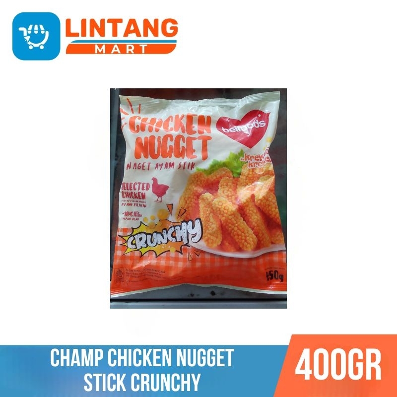 

✨️LINTANGMART✨️ CHAMP NUGGET STICK CRUNCHY 400GR