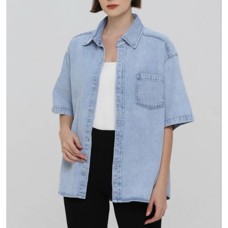 Hellolilo denim shirt