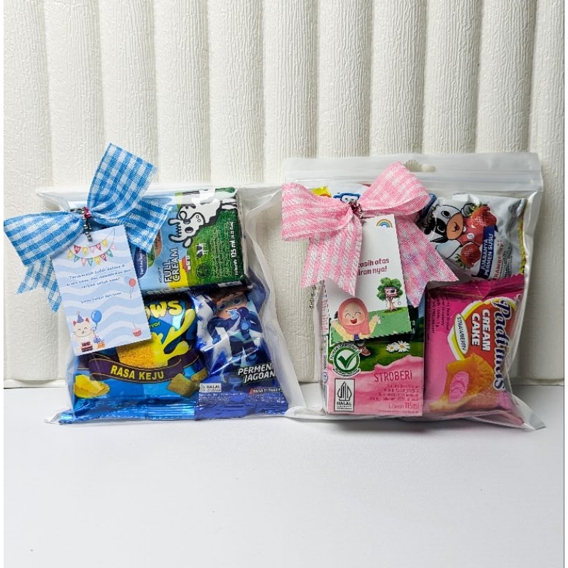 

[10 PCS SNACK ULANG TAHUN] paket snack ulang tahun, paket hampers ulang tahun anak termurah