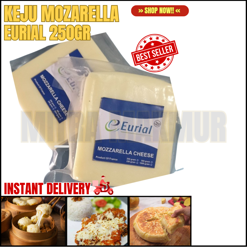 Keju Mozarella Eurial 250gr