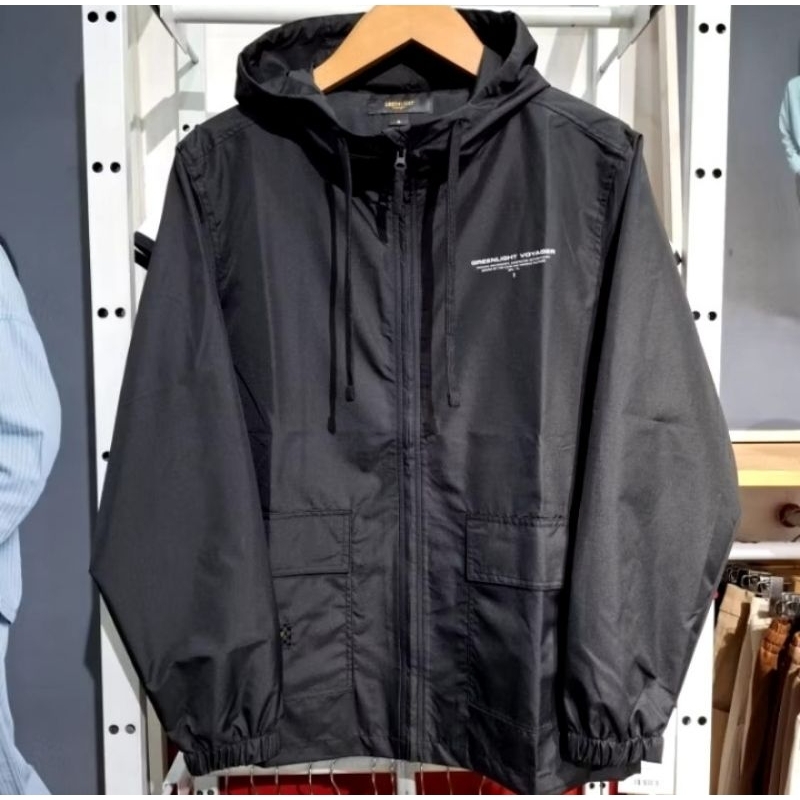 Greenlight Voyager Jaket Zipper Parasut Pria 101224 Original