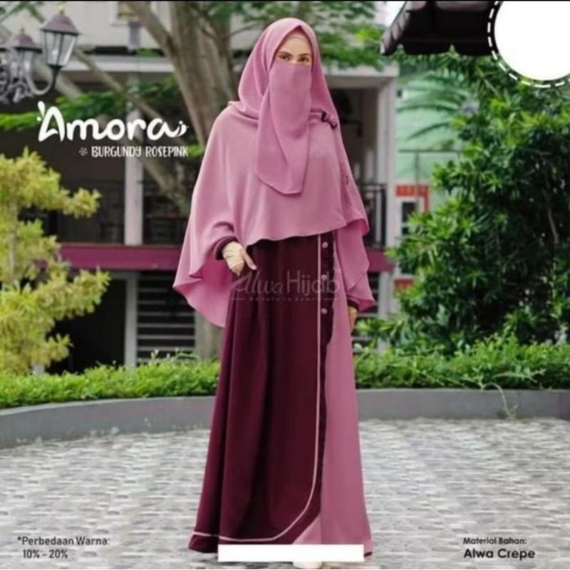 AMORA GAMIS SYARI SET KHIMAR