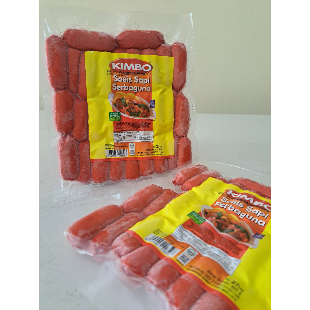 

Kimbo Sosis Sapi Serbaguna 450 gram