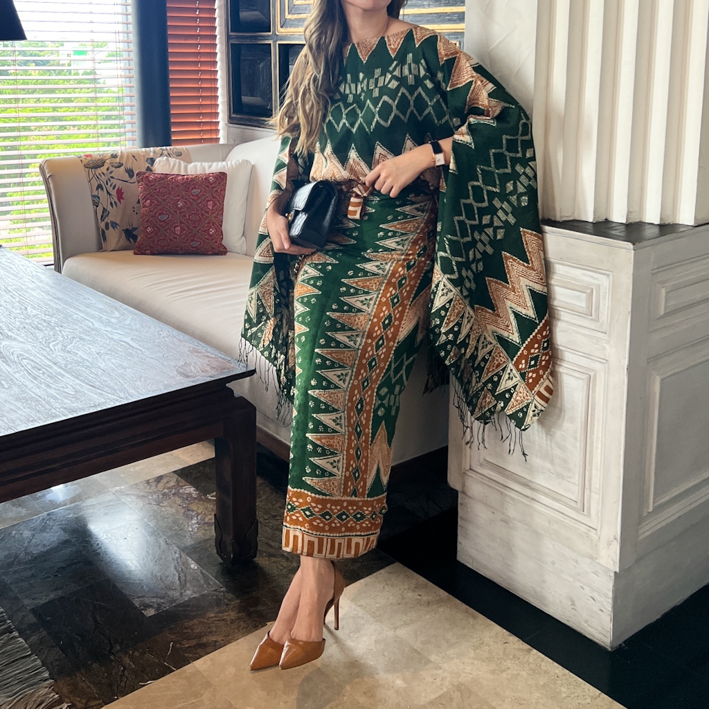 Lausboutique-Malayu Set-Seri Rang-One Set Batik Formal Wanita