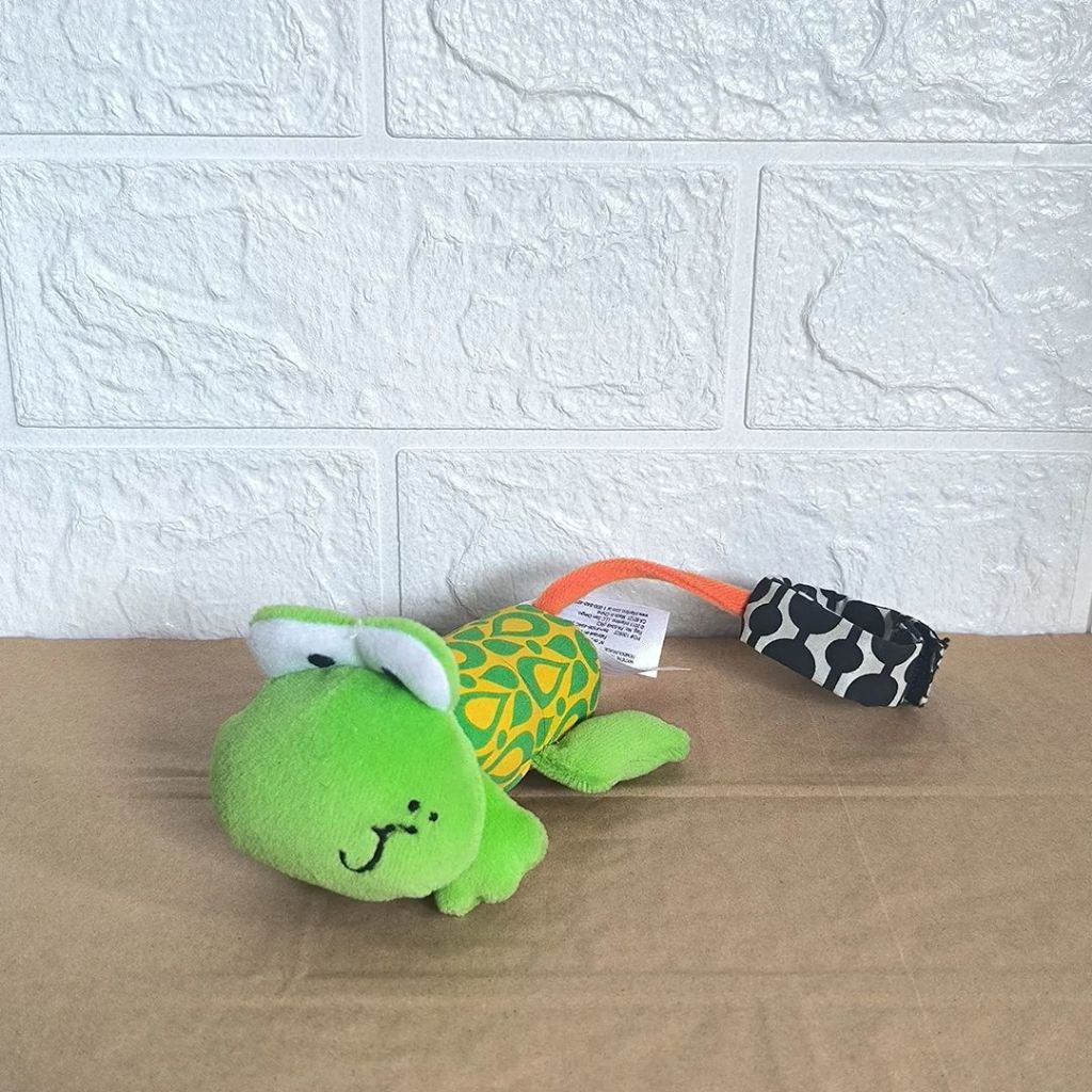 mainan bayi boneka gantung stroller rattle import second krincingan