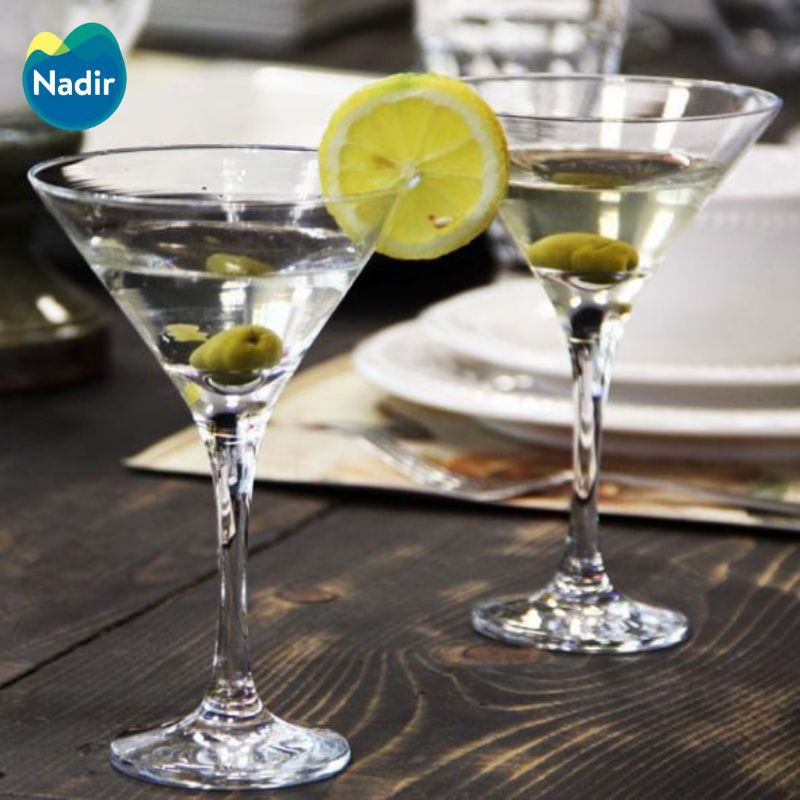 GelasMARTINI Margarita250ml (set isi 1pcs) NADIR 7228/GelasBarMartini/StemGlassMartini NADIR