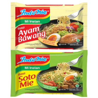 

Indomie Ayam Bawang Indomie Soto 69gr per dus - mie kuah - mie instan - noodle