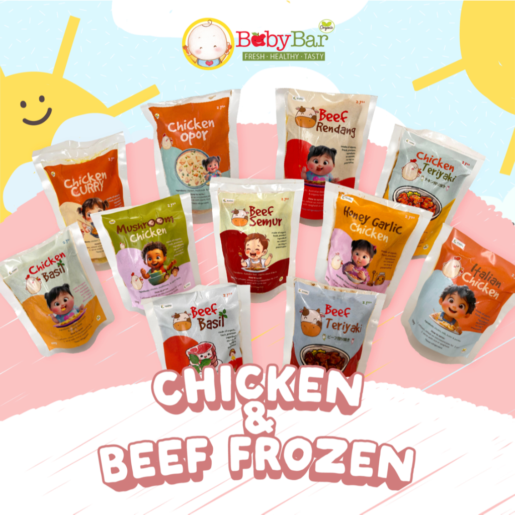 

KAERU MPASI Cepat Saji / MPASI Sehat Mudah Dimasak / Makanan Anak Chicken Varian No MSG 200gr