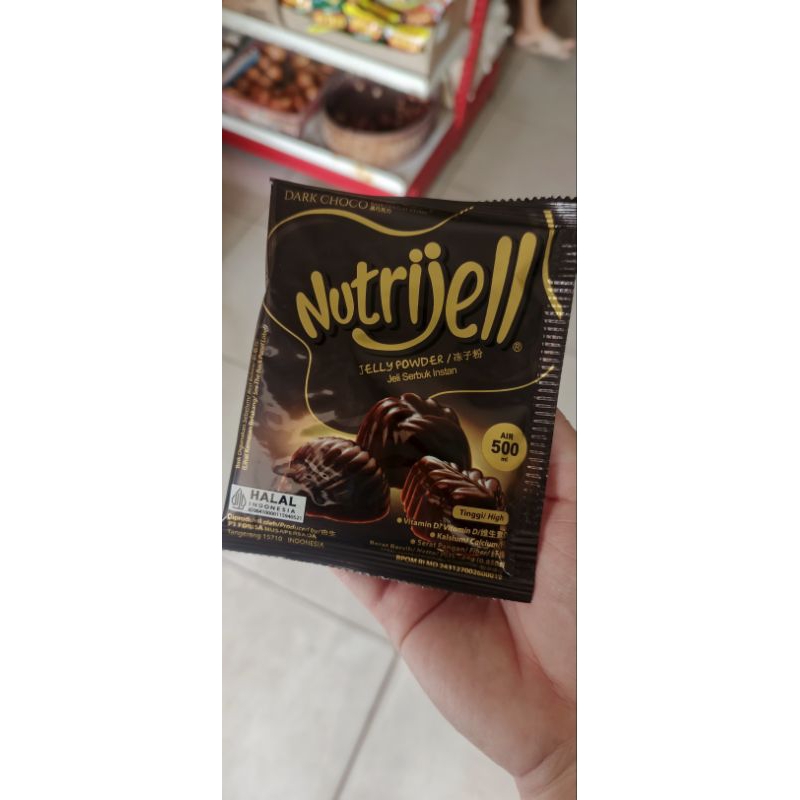 

Nutrijell Jelly Powder Halal Dark Choco 24gr