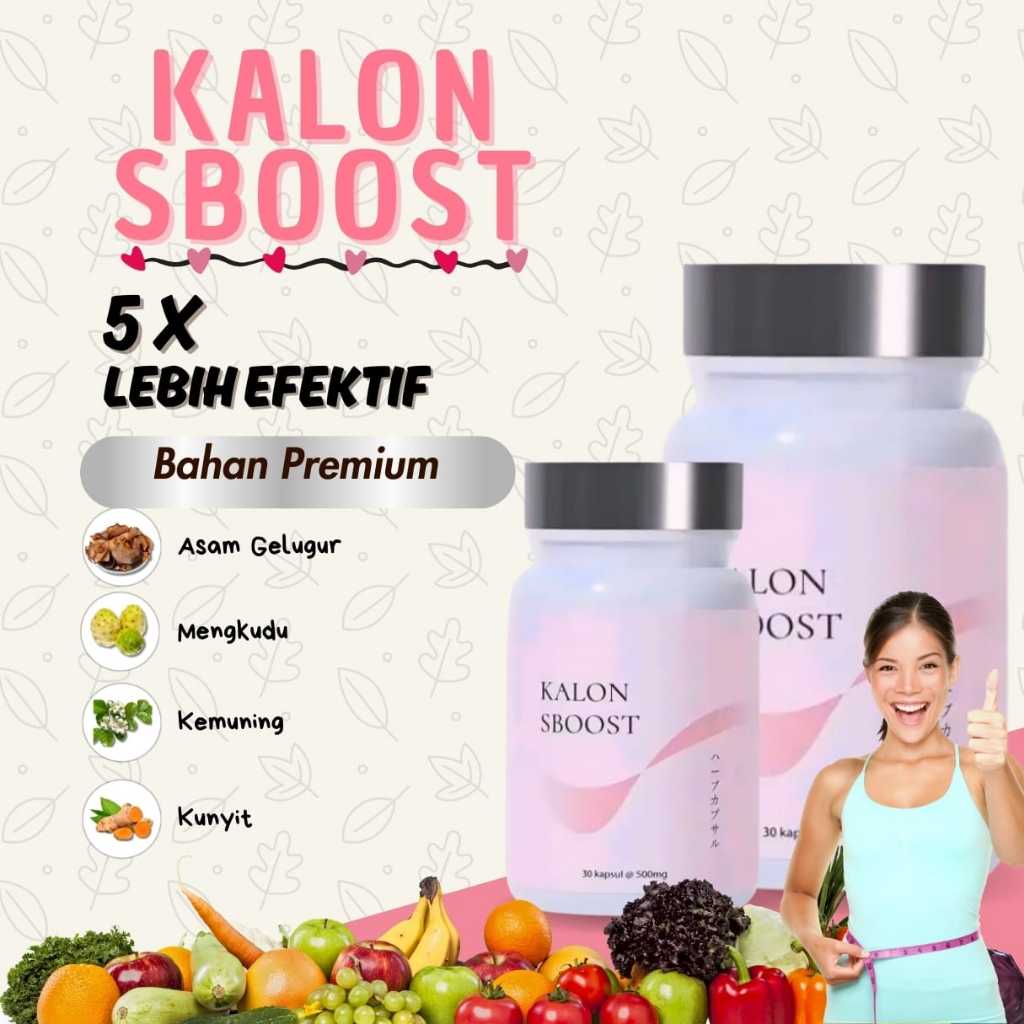 (2 Paket) Kalon Sboost | obat diet terampuh | Terlaris