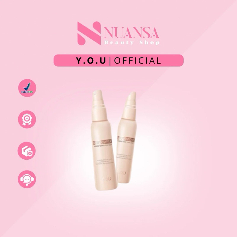 Y.O.U NoutriWear+ Makeup Stay Lock Mist / Setting Spray