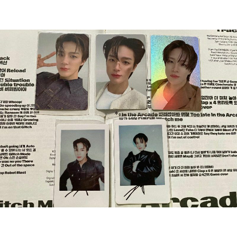 [OFFICIAL] PHOTOCARD JENO MOEVIR TC DREAM VER JENO CEMONG