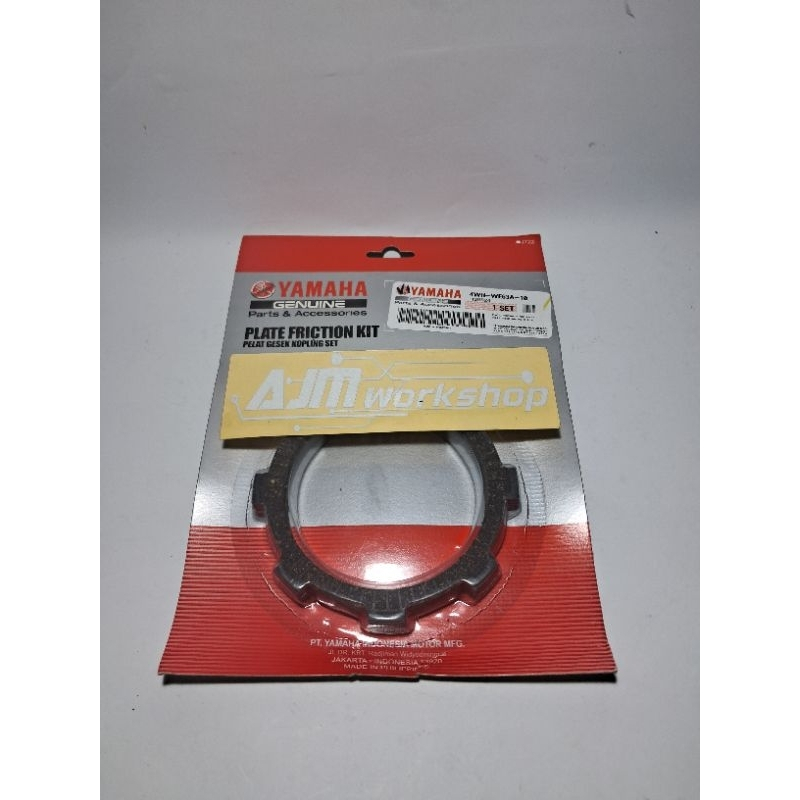 KAMPAS KOPLING SET PLATE FRICTION KITYAMAHA FIZR JUPITER Z 4WH ORIGINAL 100% ASLI