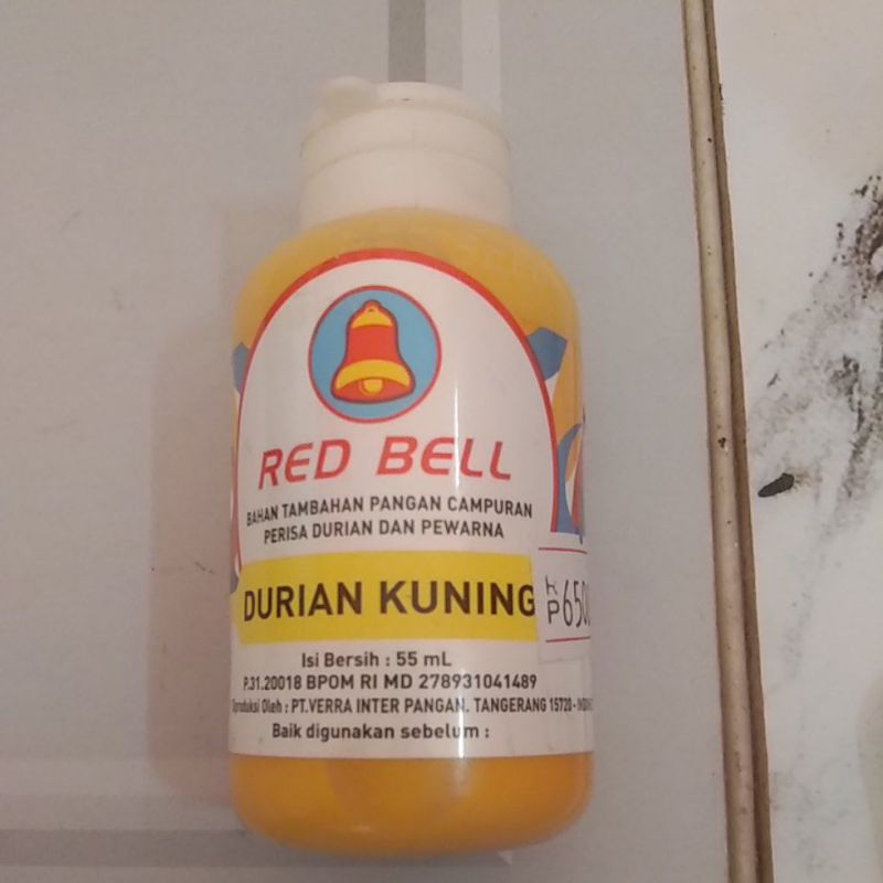 

Red bell rasa durian kuning