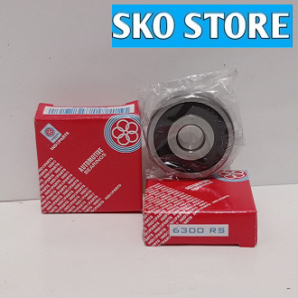 Bearing 6300RS INDOPART 1BIJI/1PCS Laher INDOPART 6300RS Original Murah