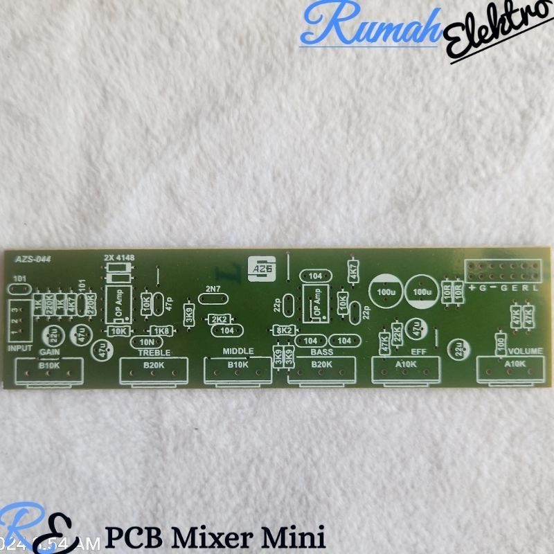 PCB Mixer Clone MACKIE Pro FX