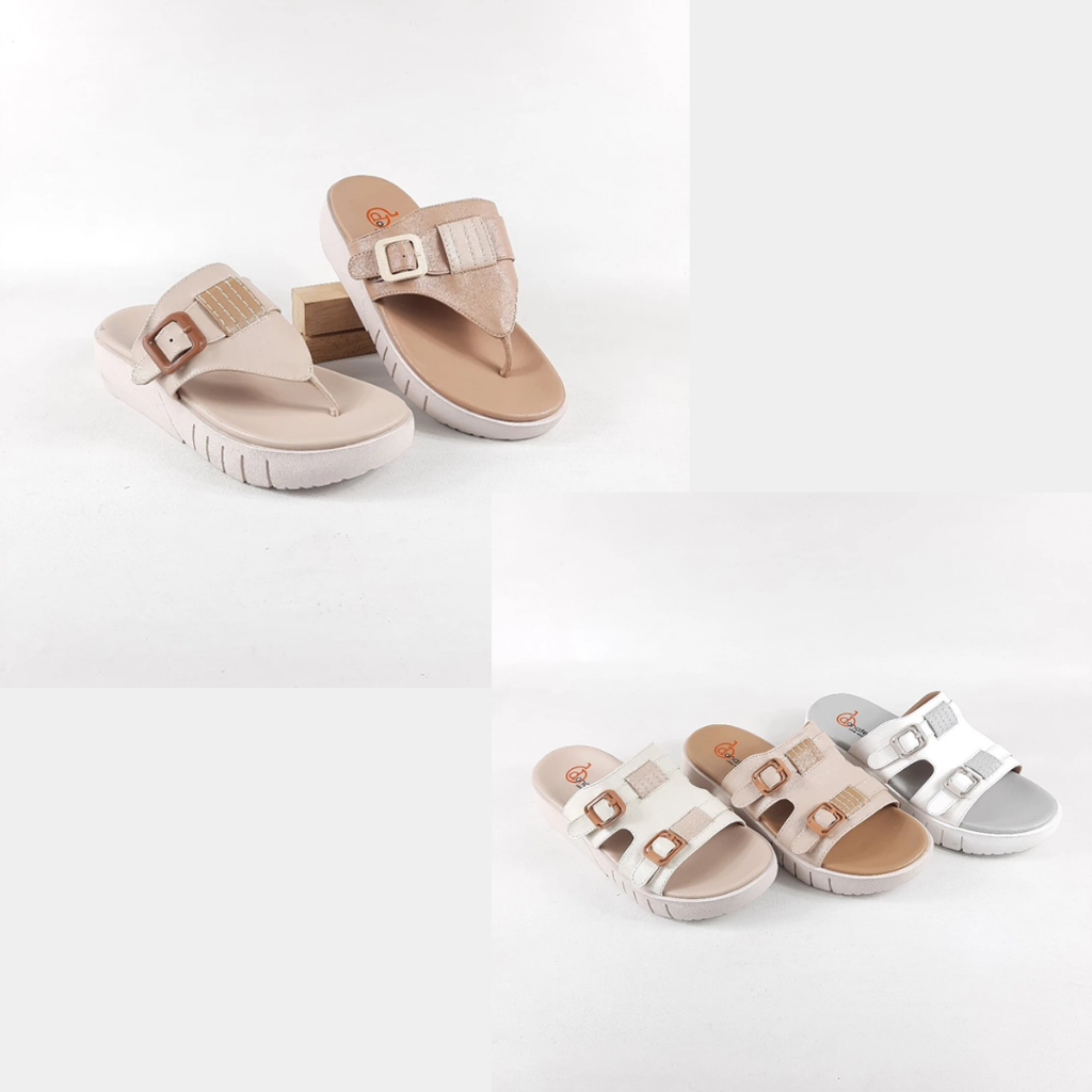 SANDAL WANITA JEPIT / SLIDE / SLOP DONATELLO 36-40