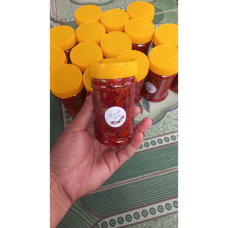 

sambel cumi 150g botol 150ml