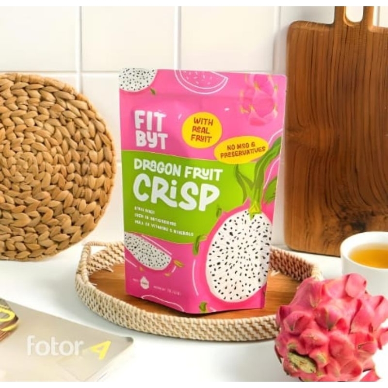 

[SNACK] FITBYT KIWI CRISP/DRAGON FRUIT CRISP