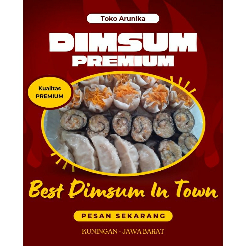 

Dimsum premium isi 7 25 dan 50