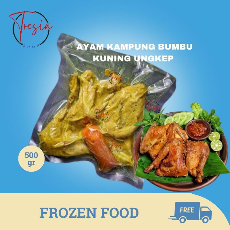 

Ayam Kampung Bumbu Kuning Ungkep Frozen - Tresiashop