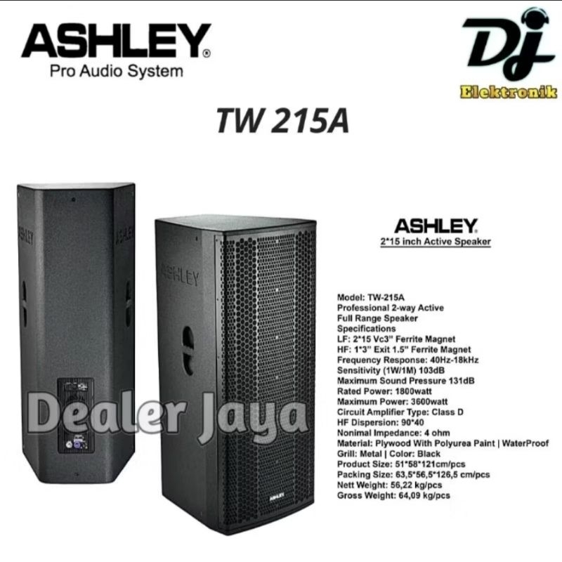 Speaker Aktif Ashley TW 215A
