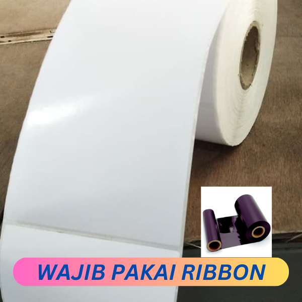 

LABEL BARCODE RESI 100 x 150 mm isi 250 pcs (4x6 Inc) SemiCoated label kiriman Shopee A6 102X152