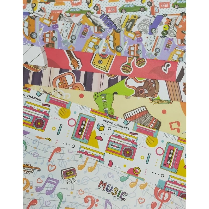 

Kertas kado Motif Anak Anak