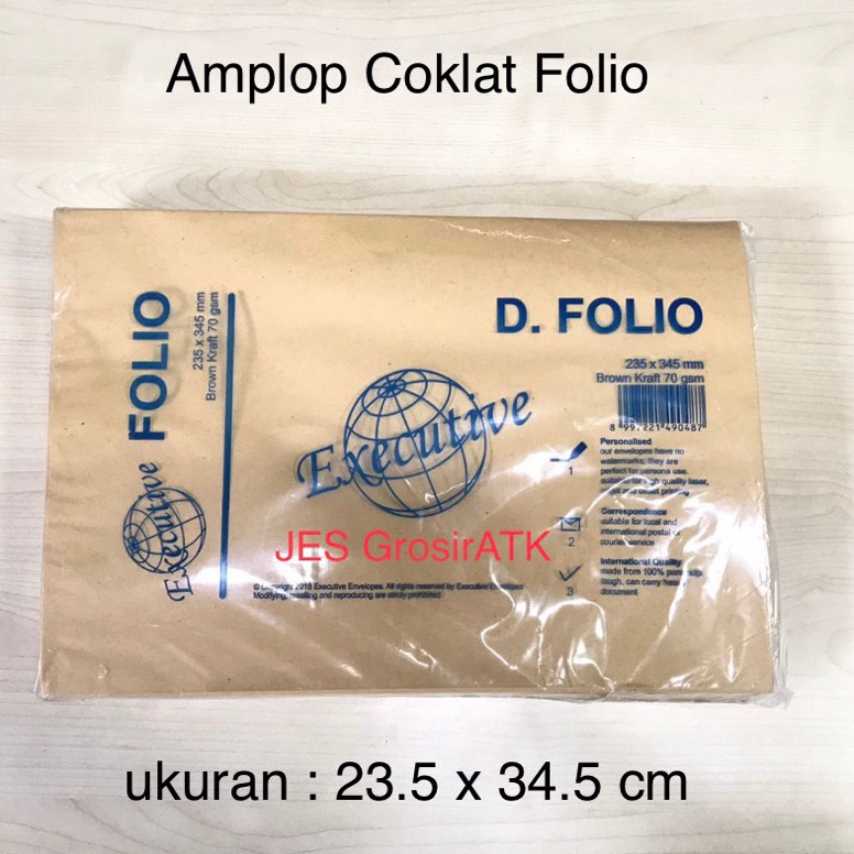 

KODE HMY Amplop Coklat Folio Polos tidak ada lem