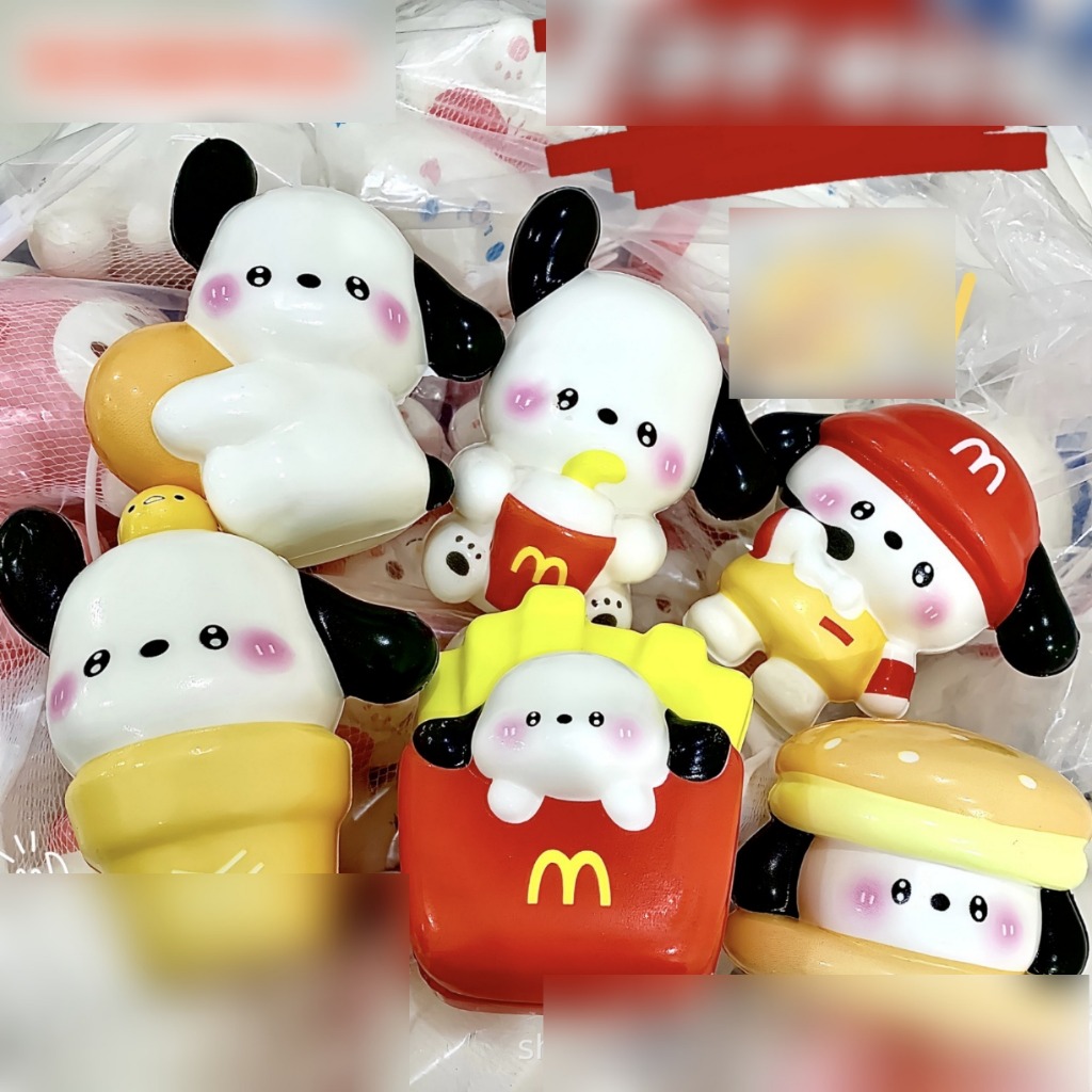 HS - BONEKA SQUISY DOGGY | BONEKA SQUISY CAPYBARA | SQUISY SANRIO | KUROMI | MELODY | POMPOMPURIN | 