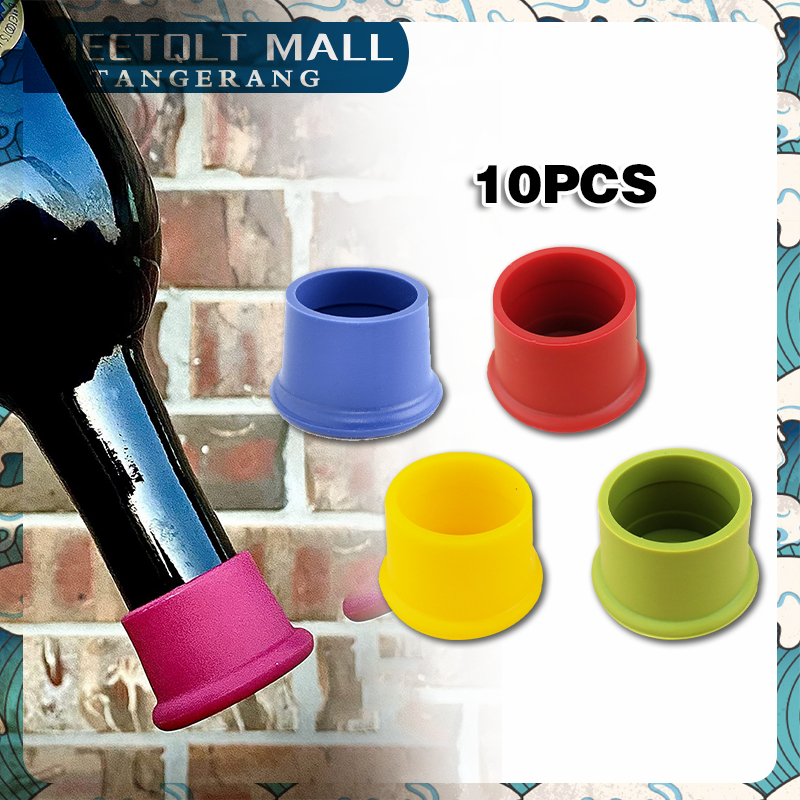 Wine Kecap Saus Botol Sealer 10pcs-Tutupan Silikon Botol Kaca Tutup