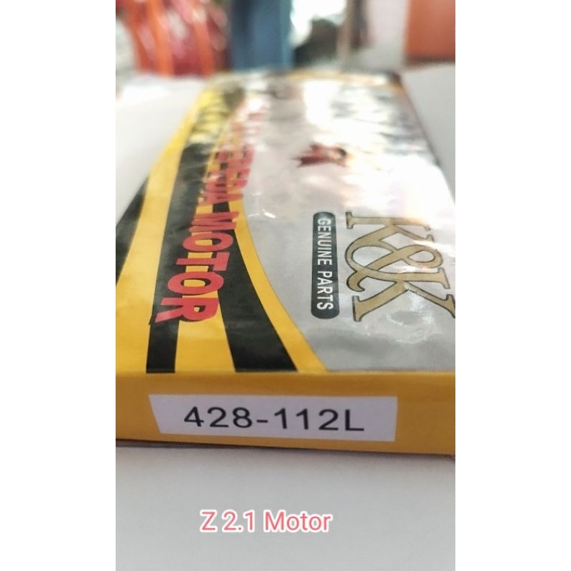 RANTAI MOTOR 428-112 MOTOR CB GL PRO MAX NEOTECH JUPITER MX135
