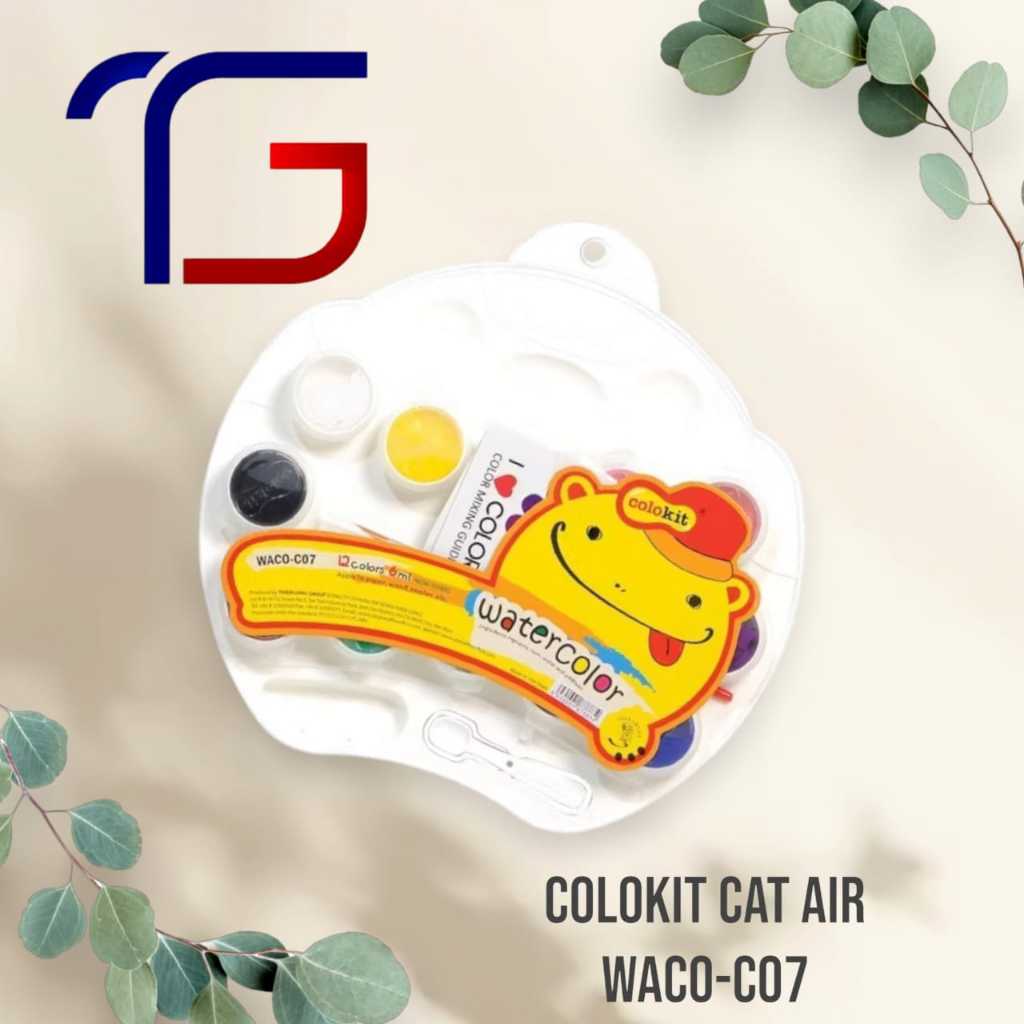

Cat Air / Watercolor Colokit Flexoffice 12 Warna WACO-C07