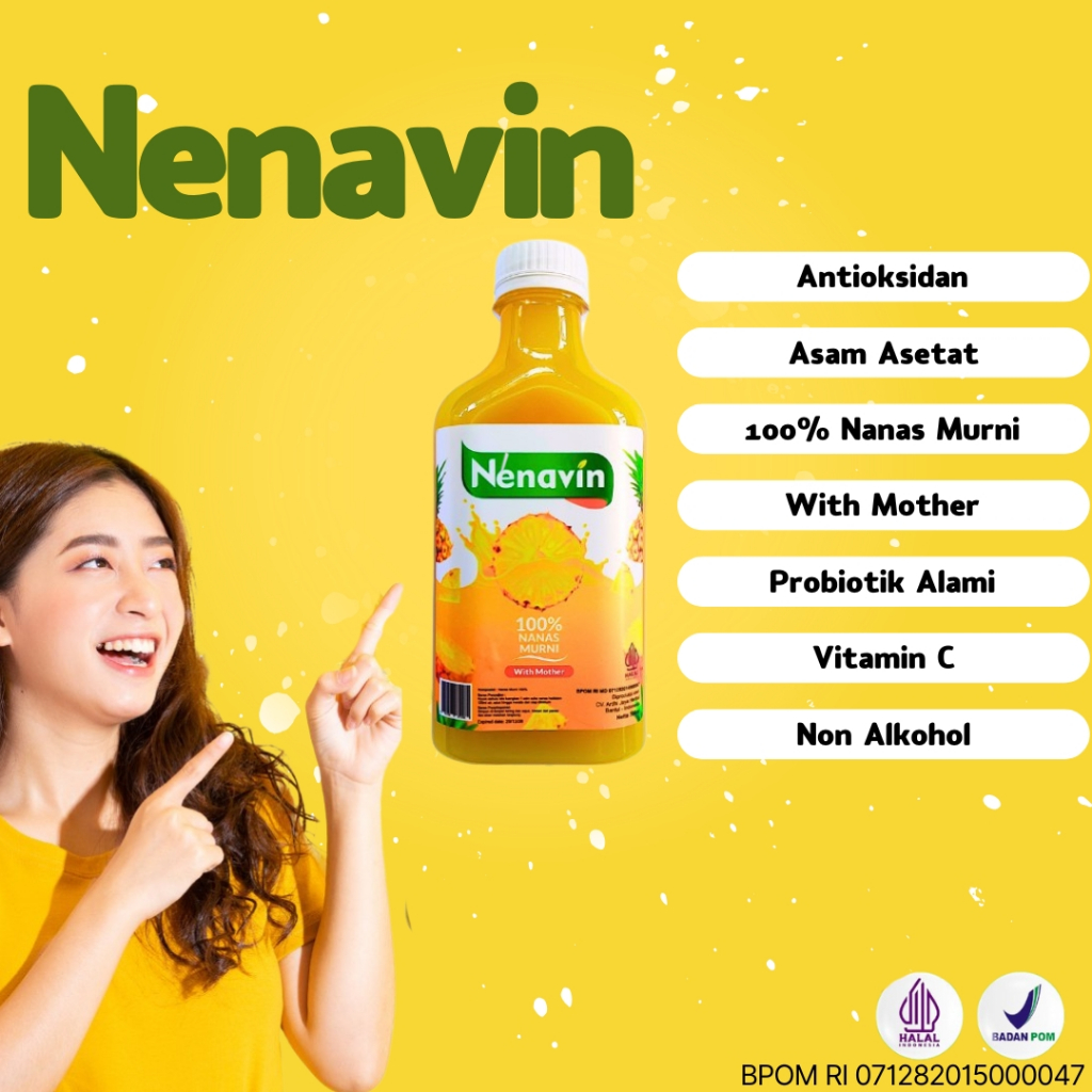 

Spesial Ramadhan Sale NENAVIN Cuka Nanas Untuk Diabetes Kaya Insulin Dan Kontrol Gula Darah.