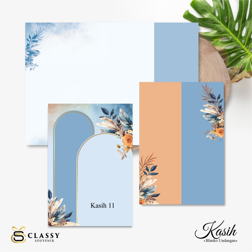 BLANGKO UNDANGAN NIKAH KASIH MURAH - BLANKO UNDANGAN KOSONGAN KASIH 11