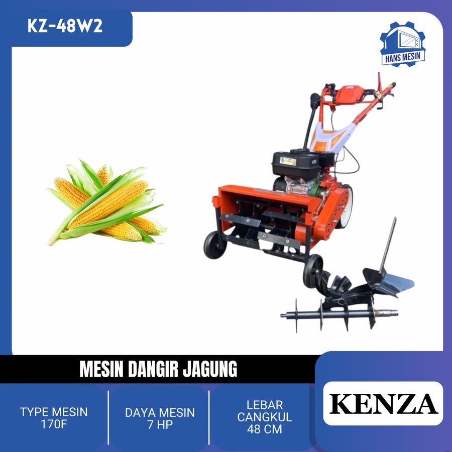 MESIN DANGIR JAGUNG KENZA KZ-48W2 (DOUBLE GARDAN)
