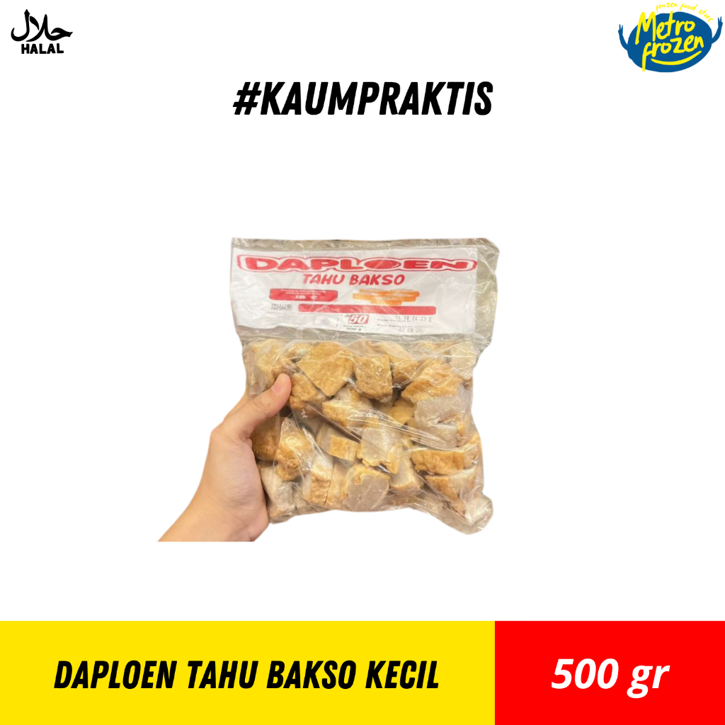 

DAPLOEN Tahu Bakso Kecil 500gr //taso kecil //tahu bakso kecil instan Banjarmasin