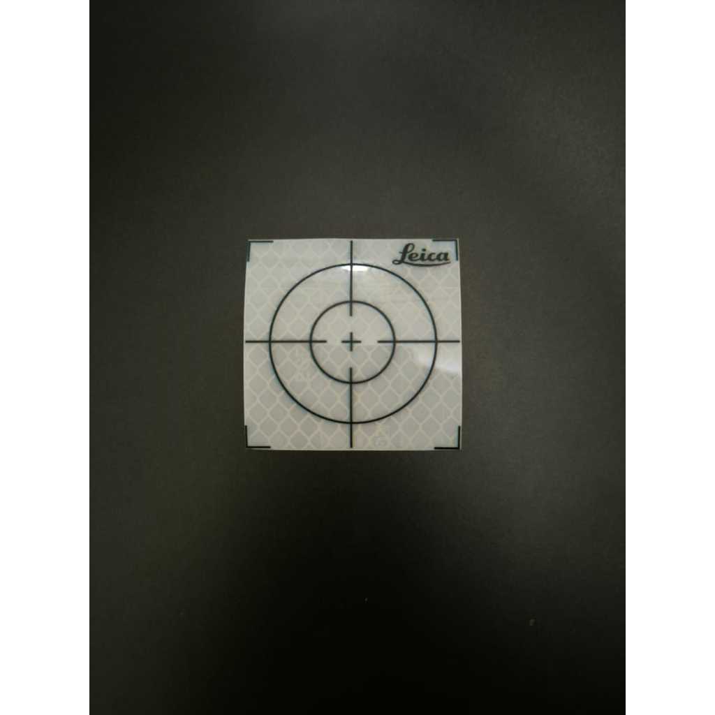 

Reflector Sheet Leica Putih 50mm x 50mm / Sticker Target Putih 5x5 cm Murah