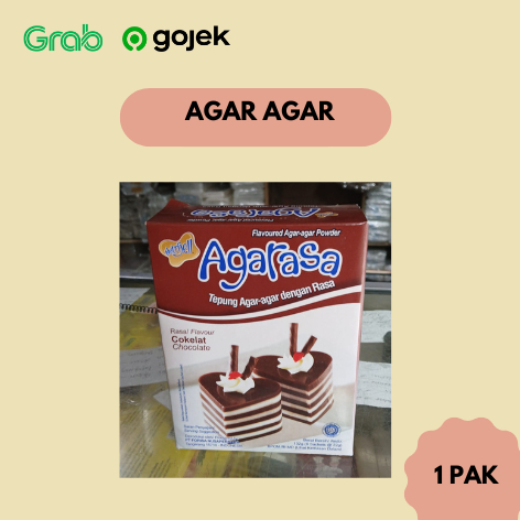 

Nutrijel Agarasa Tepung Agar Agar Dengan Rasa Coklat 22 Gram - 6 Sachet (1 Pak)