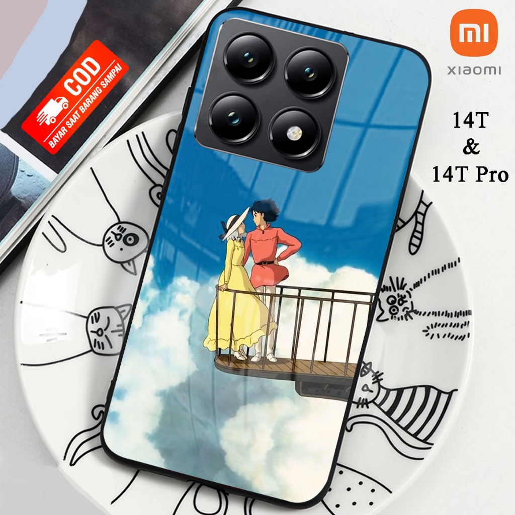 Softcase Kaca XIAOMI 14T & XIAOMI 14T PRO  - Case Handphone XIAOMI 14T & XIAOMI 14T PRO [T109]