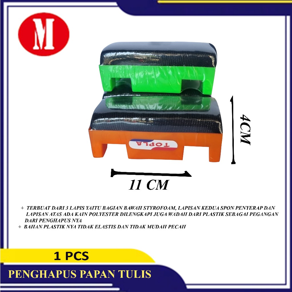 

Penghapus Papan Tulis/Erasser White Board Topla