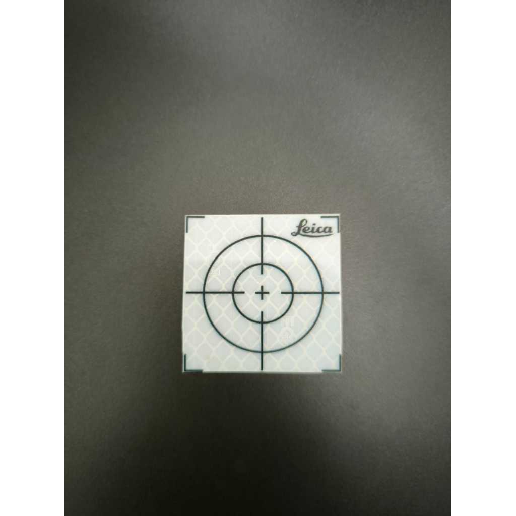 

Reflector Sheet Leica Putih 40mm x 40mm / Sticker Target Putih 4cm x 4cm Murah