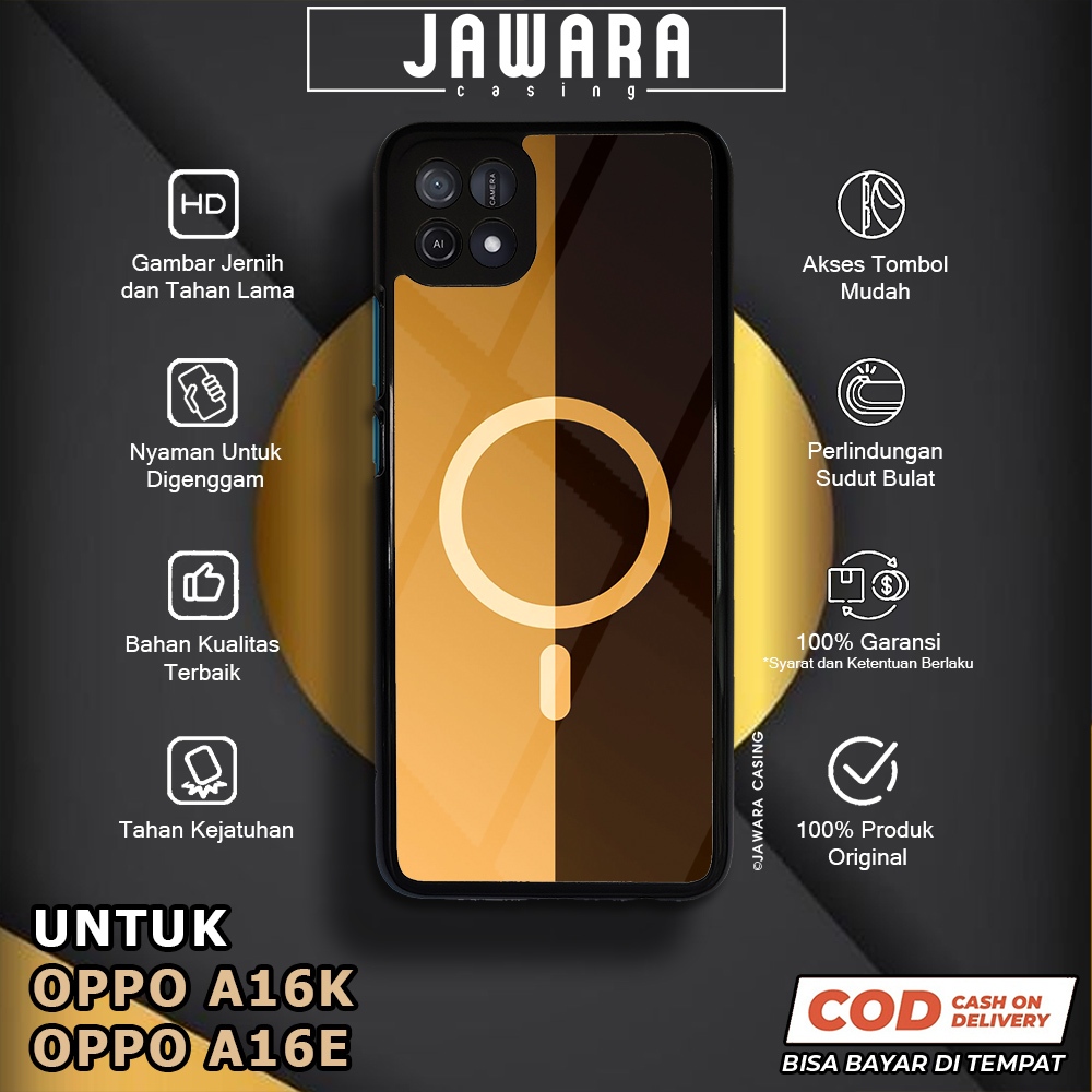 Case Oppo A16K A16E Casing Oppo A16K A16E [MAGS] Premium Case Glossy Case Hp Oppo Jawara Casing Hp O