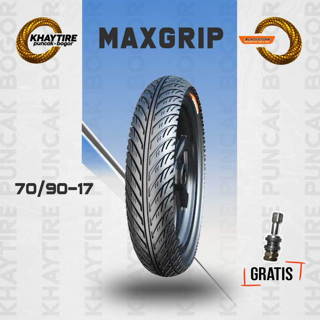 Ban Motor BLACKSTONE MAXGRIP 70/90 Ring 17 Tubeless