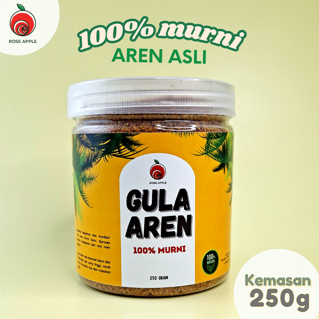 

Gula Aren Asli Serbuk Semut 250 gram