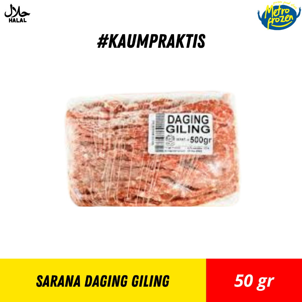 

SARANA Daging Giling 500gr //daging giling frozen //daging giling instan Banjarmasin