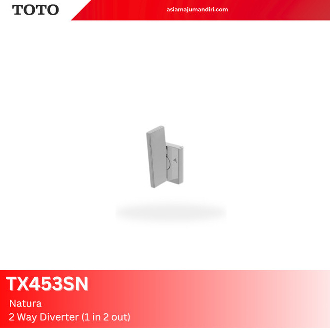 DIVERTER KERAN TANAM TOTO 2 ARAH | DIVERTER KERAN SHOWER TOTO TX453SN
