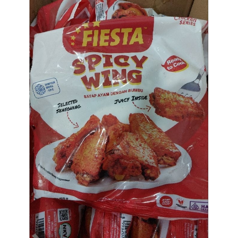 

fiesta spicy wing 400gr