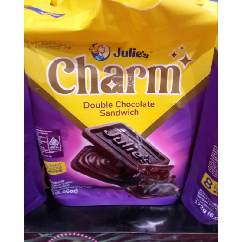 

julies charm sandwich biscuit 172 gr